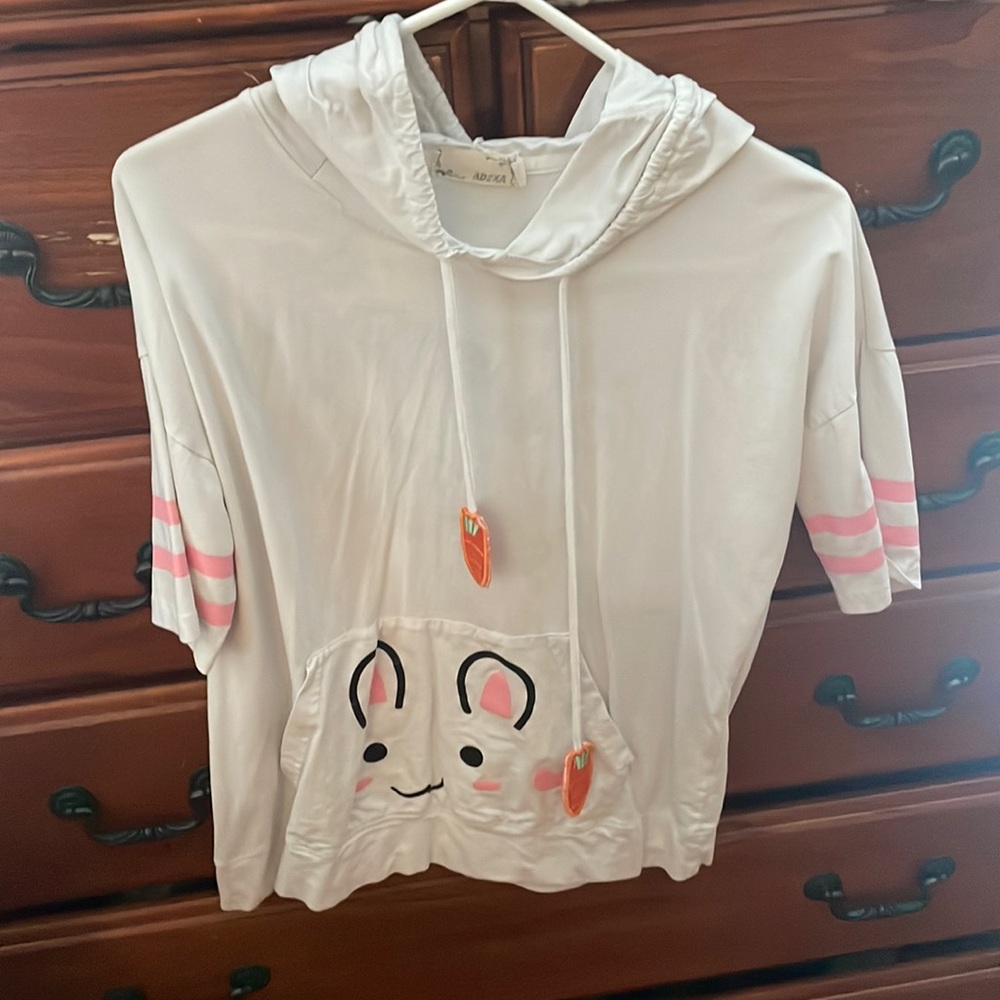 Bunny see through hoodie